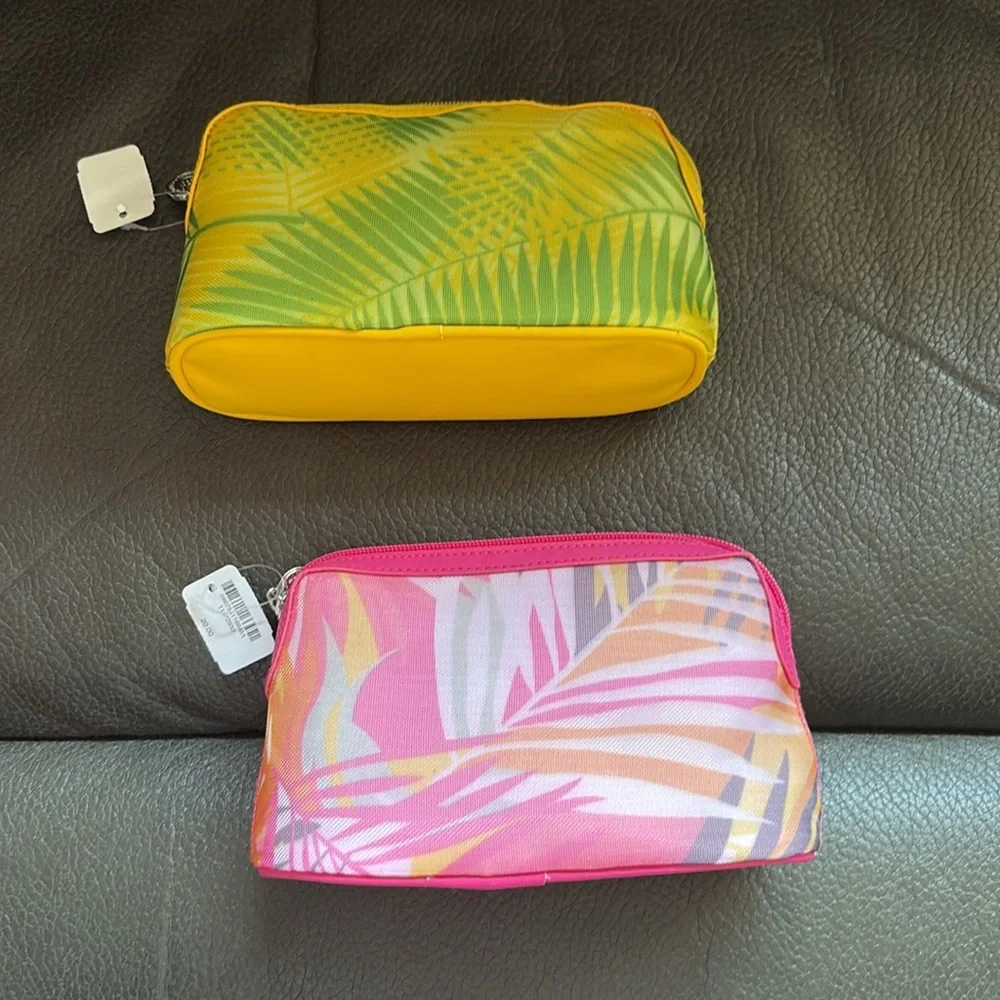 Bath and body set of two neon cases